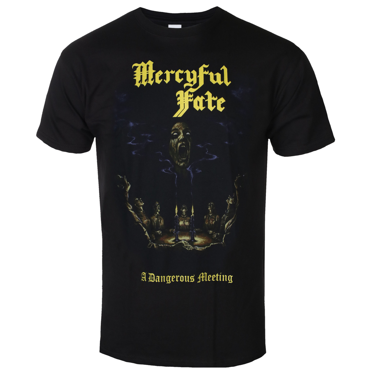 Men's T-shirt Mercyful Fate - B2B A Dangerous Meeting - Black XL