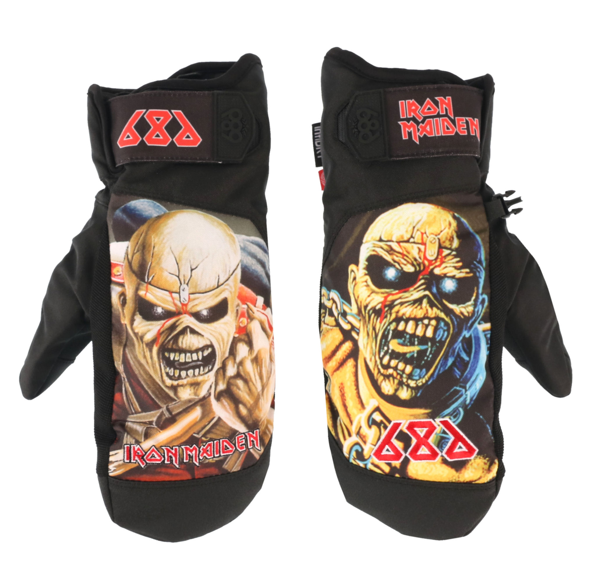 Gloves Iron Maiden - Trooper - Black - 686 M